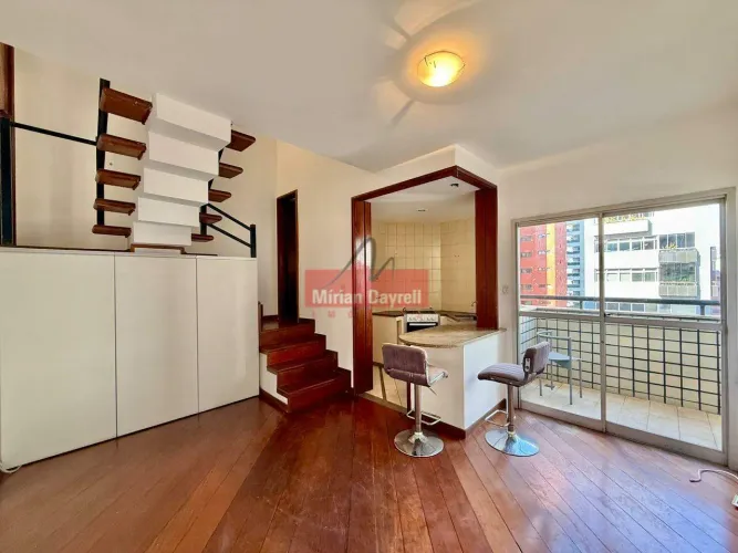 (64091) à venda - Apartamento com 1 quarto, 1 vaga, no Lourdes