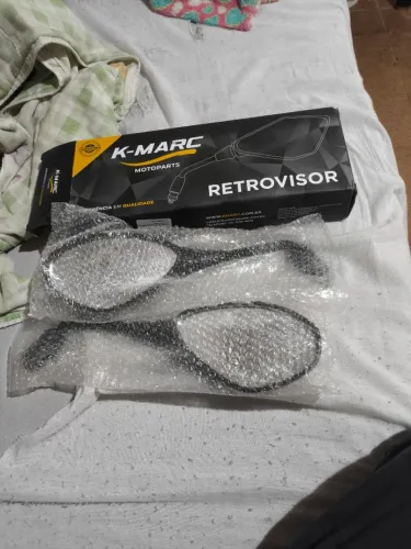 Par de Retrovisores K-MARC Novo - Moto