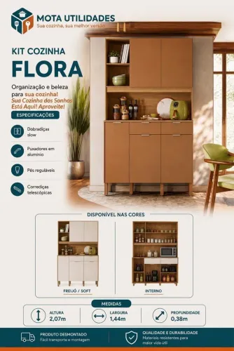Armário flora