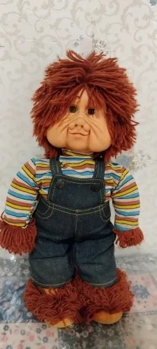 Boneco fofão anos 80 