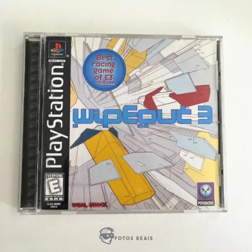 JOGO WIPEOUT 3 SEMINOVO - PS1