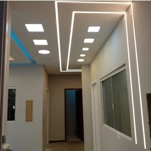 Perfil Embutir LED 3m completo
