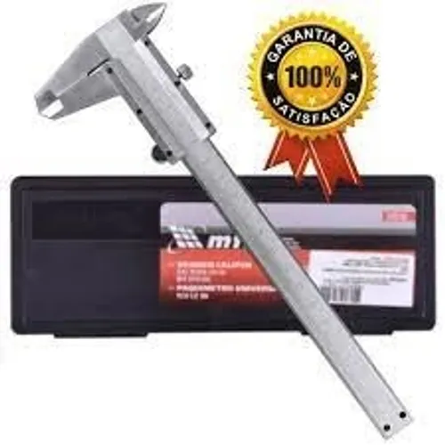 Paquímetro de Profundidade em Aço Inox de 200 mm - ZAAS-10011