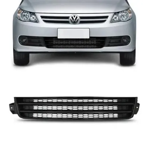 Grade Parachoque Volkswagen Gol G5 2009 à 2013 - Central Preto - Fipparts