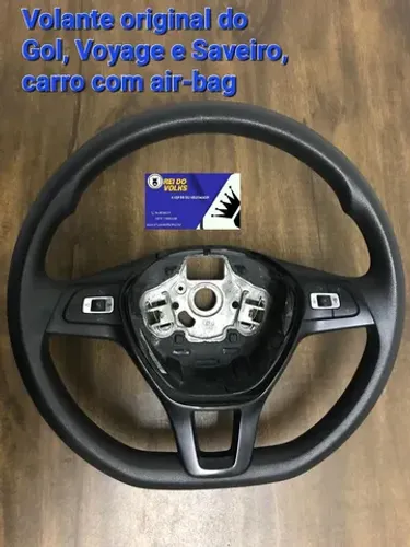Volante original do Gol, voyage e Saveiro, carro com Air-bag Gol, Voyage, Fox, Polo