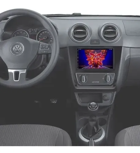 Moldura Rádio Vw G6 gol Saveiro voyage 2013 2014 2015 2016 