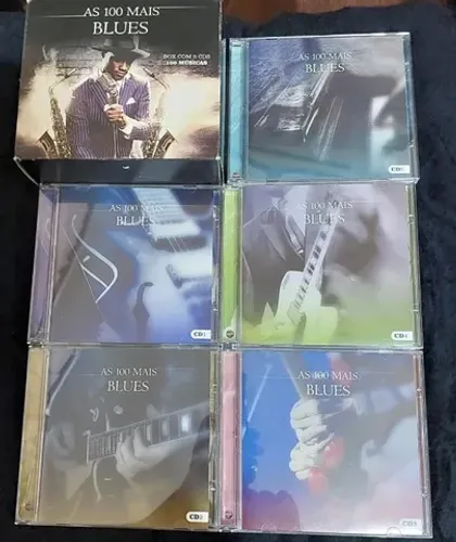 BOX As 100 Mais Blues 05 CDs