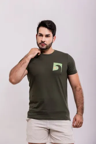 Gola Careca Masculina Estampada