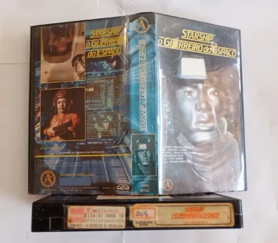 VHS Legendado Starship O Guerreiro Do Espaço