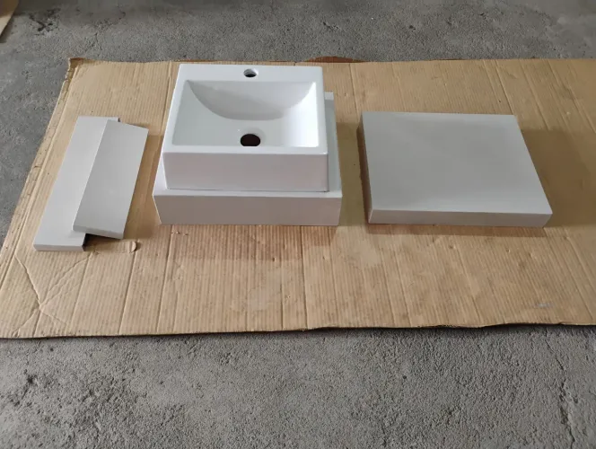 Pia + Prateleira de Porcelanato 40 X 35