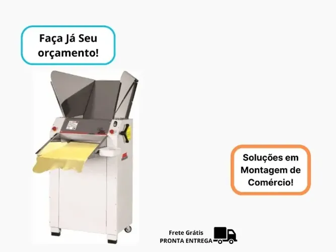 Cilindro de Massas Braesi 50cm Novo 2 Motores