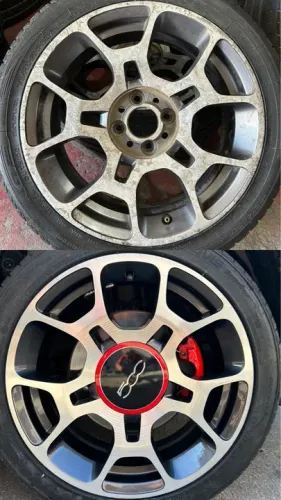 Reforma de rodas de carro / liga leve  