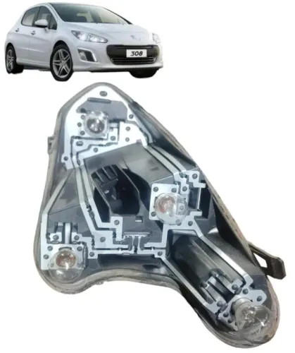 Circuito lanterna Peugeot 308 traseira esquerda 2013 a 2018