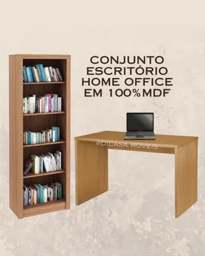 Conjunto Home Office Escritório Estudos