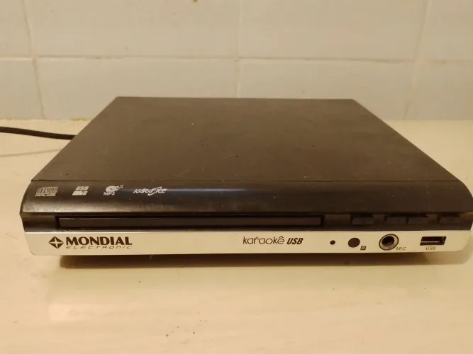 Aparelho DVD e Karaokê Mondial