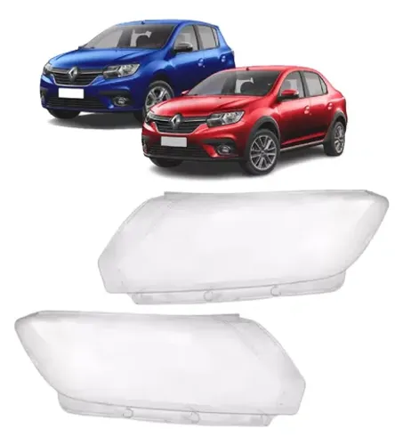 Lente Farol Dianteiro Renault Sandero 2020 2021 2022 2023