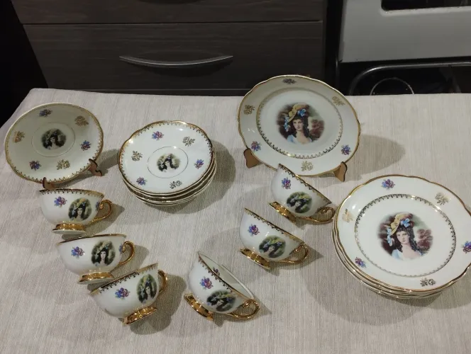 Trio porcelana Real
