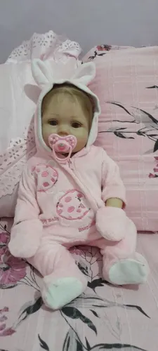 Boneca Reborn Bebê Realista menina.