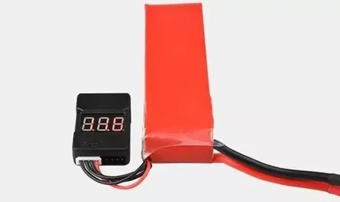 Alarme Buzzer Medidor Voltagem Bateria 1-8s Bx100 2 em 1 Aeromodelismo - Arduino COD-AM44