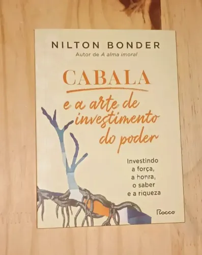 Livro Cabala e a arte de investimento do poder - Nilton Bonder