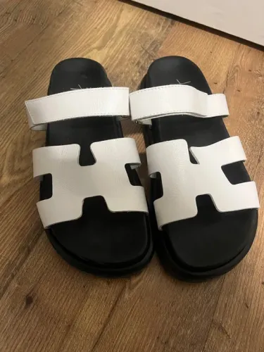 Sandália chinelo rasteira branca 39