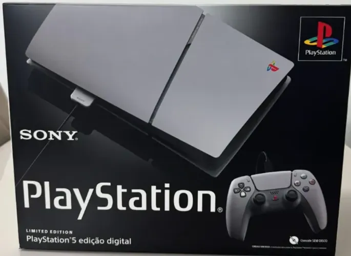 PS5 Edição 30 anos Lacrado - Produto de Colecionador / Edição Limitada / Playstation