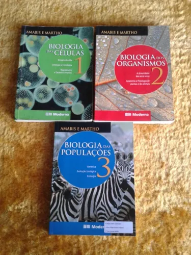 COLEÇÃO DE BIOLOGIA AMÁBIS E MARTHO 
