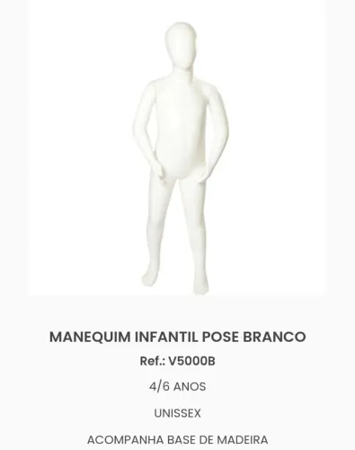 Vendo 3 manequins