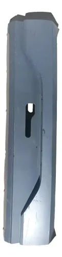 L - Capa Parachoque Traseiro Saveiro G5 G6 2012 A 2016 Preto 