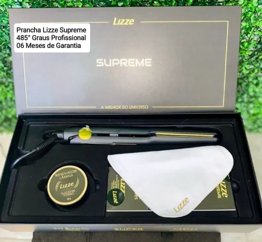 Prancha Lizze Supreme Profissional ( 485° Graus)