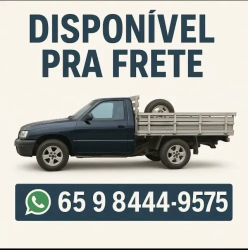 Disponível para Frete e Mudanças