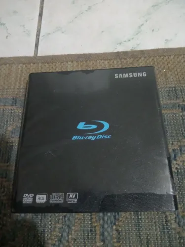 Blu Ray disc dvd portátil Samsung blu-ray novo sem uso imagem gráfica sem igual só testei