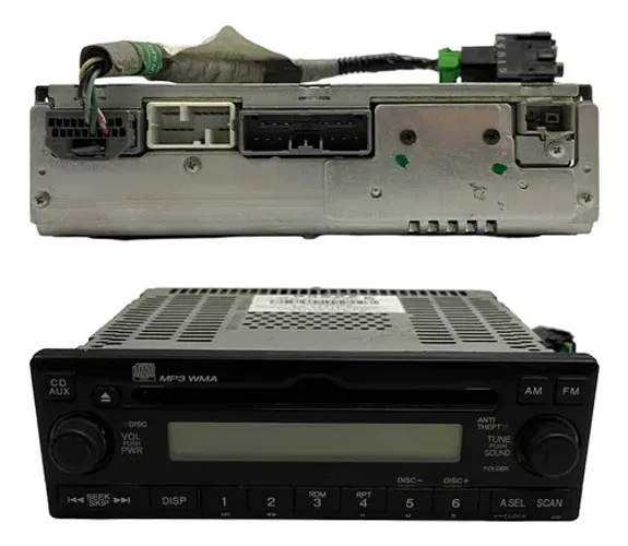 Rádio Cd Player Mp3 Honda Crv 2007 2010 | Ph2858w 