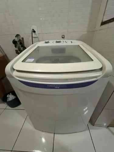 Maquina de Lavar Eletrolux 15kg Turbo Economia - USADA