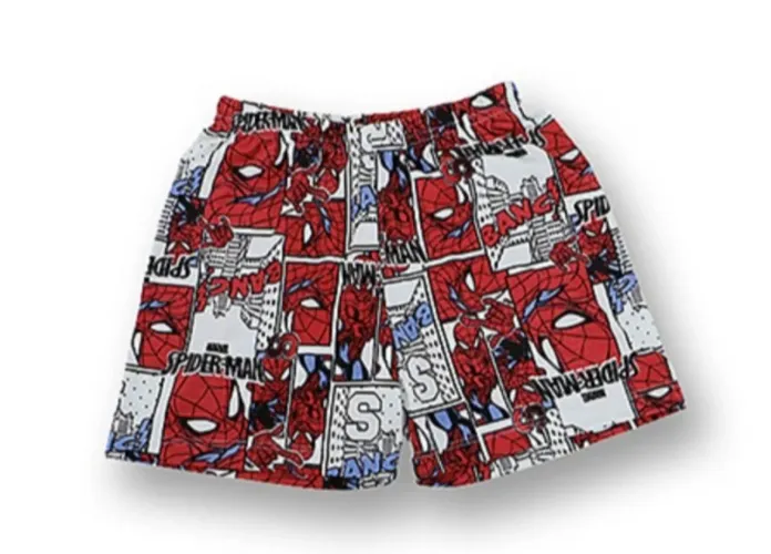 Shorts Infantil Homem Aranha 