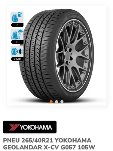 Pneu Yokohama Geolandar X-CV G057 265/40R21