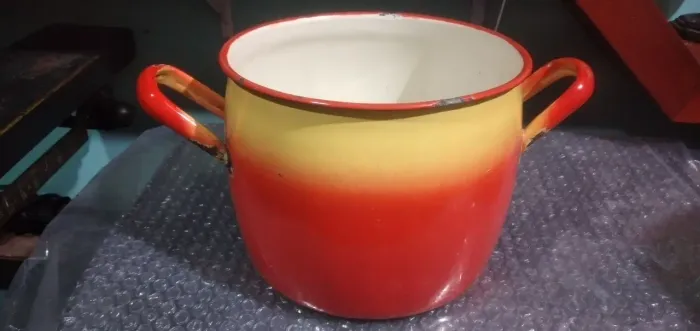 Panela Caldeirao esmaltada vintage