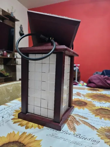 Luminária de Teto Estilo Japonês