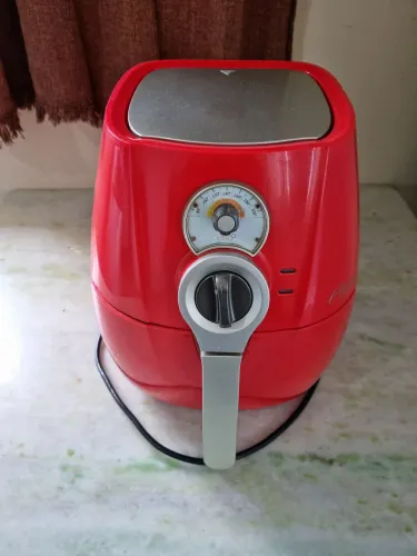 Fritadeira Elétrica Air Fryer Vermelha - Perfecta