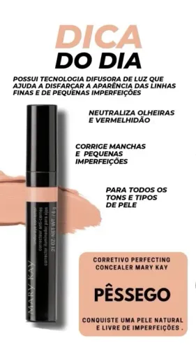 Corretivo Mary Kay Pêssego - Novo