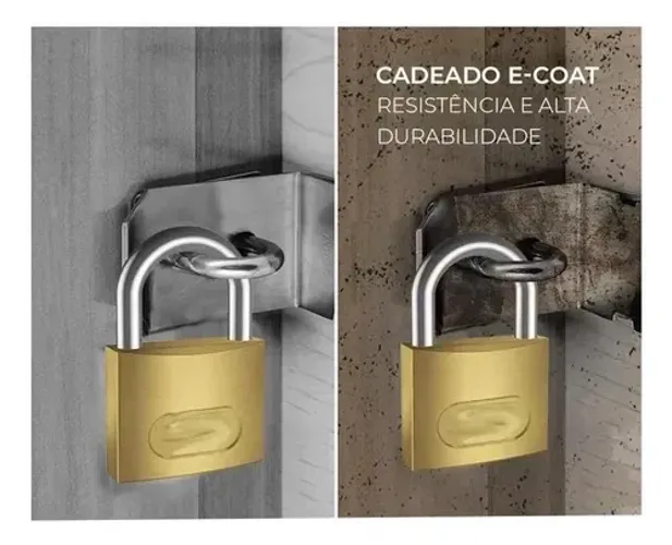 Cadeado a und casa dourada (Distribuidor Jk Eletrônicos Atacado e Varejo)