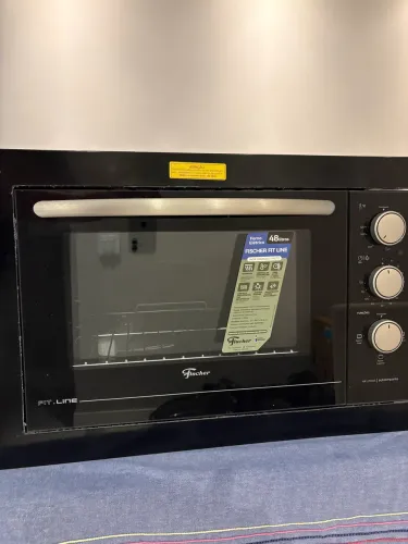Forno elétrico 48 lts de embutir fisher