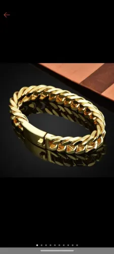 Pulseira Masculina Dourada