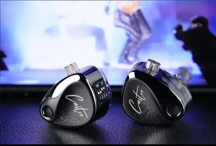 FONE KZ CASTOR VERSÃO IMPROVED BASS - GRAVES APRIMORADOS COM EQUALIZADOR FÍSICO