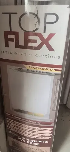 Persiana PVC 25mm TOP FLEX NOVA LACRADA