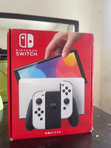 Nintendo Switch Oled Completo! Troco por iPhone