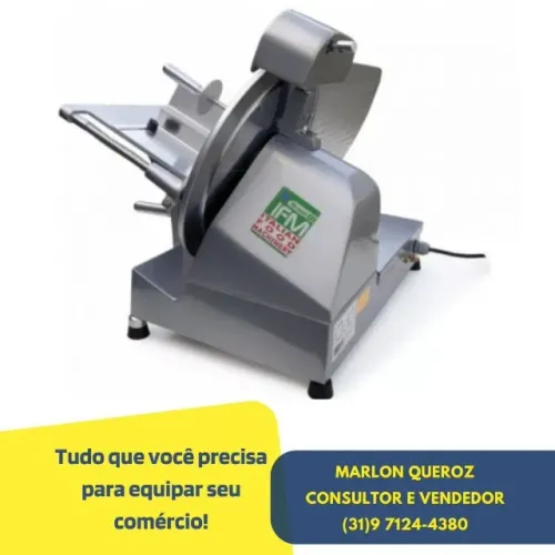 Cortador de Frios Semi-Automático IFM Brasil 250mm Bivolt