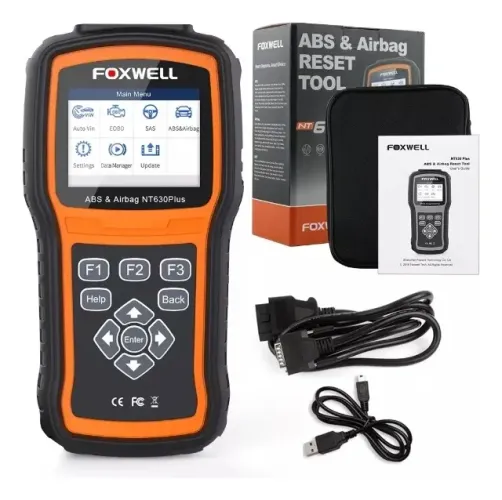 Scanner Automotivo Foxwell NT630 Plus Reseta Abs Airbag Sas Obd2
