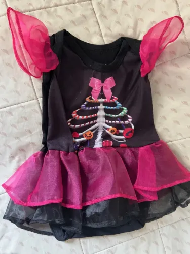 vestido temático para bebe tam gg