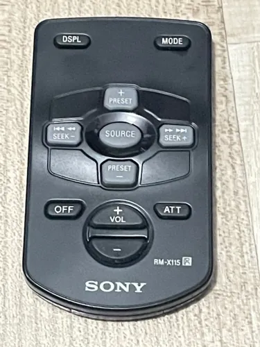 Controle novo Sony para som automotivo linha Sony